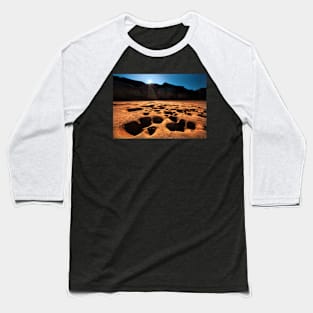 Moonrise at the crater of Nisyros volcano. Baseball T-Shirt